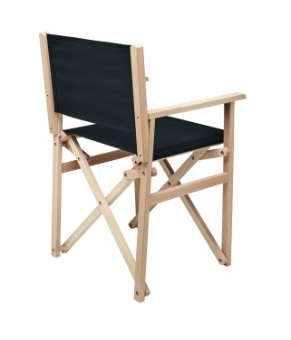 Logotrade promotional giveaway image of: Foldable wooden beach chair