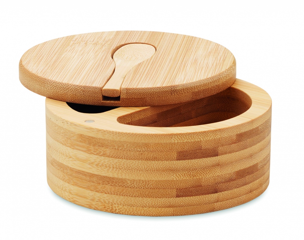 Logotrade corporate gift picture of: Salt and pepper bamboo box