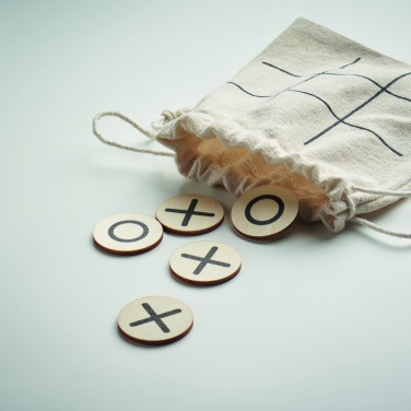 Logotrade promotional merchandise picture of: Wooden tic tac toe