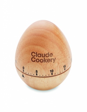 Logotrade promotional gift image of: Pine wood egg timer