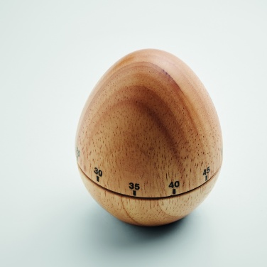 Logotrade promotional gift picture of: Pine wood egg timer