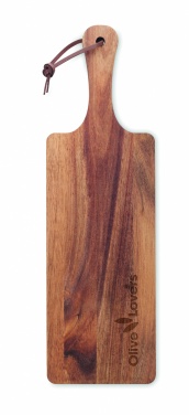 Logo trade advertising products picture of: Acacia wood serving board