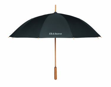 Logotrade promotional giveaway picture of: 23,5 inch RPET/bamboo umbrella