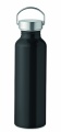 Recycled aluminium bottle 500ml, Black