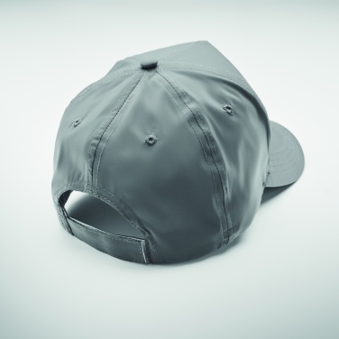 Logo trade corporate gift photo of: 5 panel reflective baseball cap