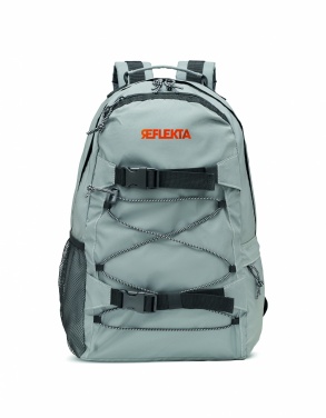 Logo trade advertising products picture of: High reflective backpack 190T