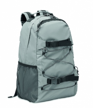 Logo trade promotional merchandise photo of: High reflective backpack 190T