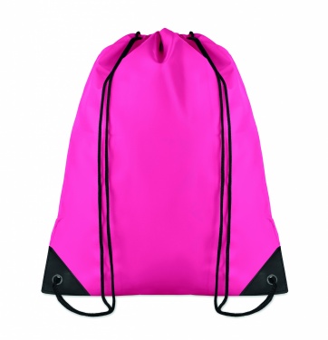 Logo trade promotional products picture of: 190T Polyester drawstring bag