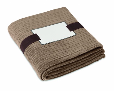 Logo trade corporate gifts image of: Fleece blanket.240 gr/m2