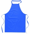 Kitchen apron in cotton, Royal Blue