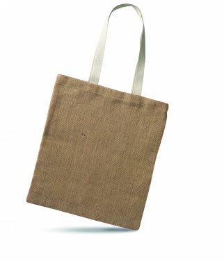 Logo trade promotional giveaway photo of: Jute shopping bag