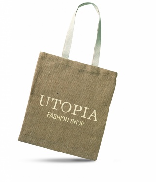 Logotrade promotional product image of: Jute shopping bag