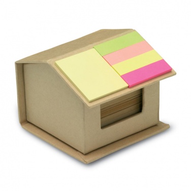 Logotrade promotional products photo of: Memo/sticky notes pad recycled