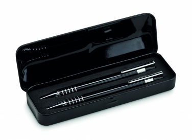 Logotrade promotional product image of: Ball pen set in metal box