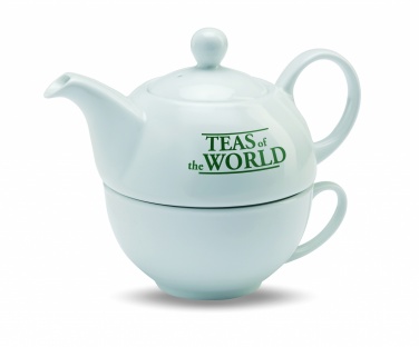 Logo trade promotional products picture of: Teapot and cup set 400 ml