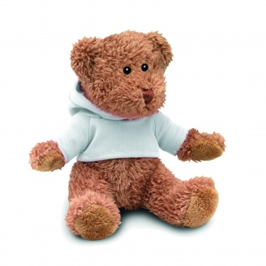 Logo trade corporate gifts image of: Teddy bear plus with hoodie