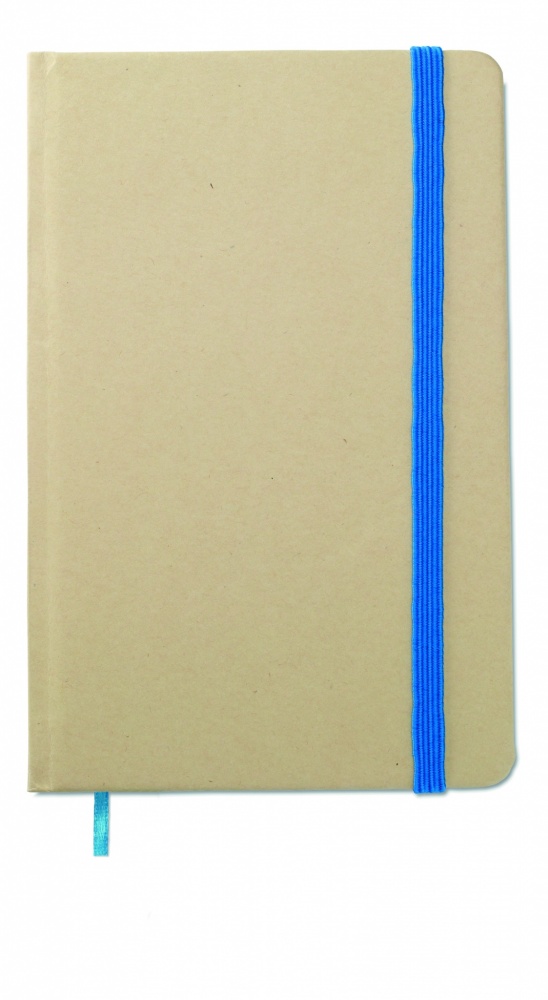 Logo trade promotional merchandise image of: A6 recycled notebook 96 plain