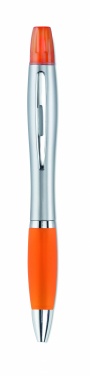 Logotrade promotional product picture of: 2 in 1 ball pen