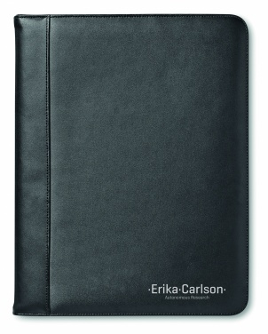 Logo trade business gift photo of: A4 leather conference folder