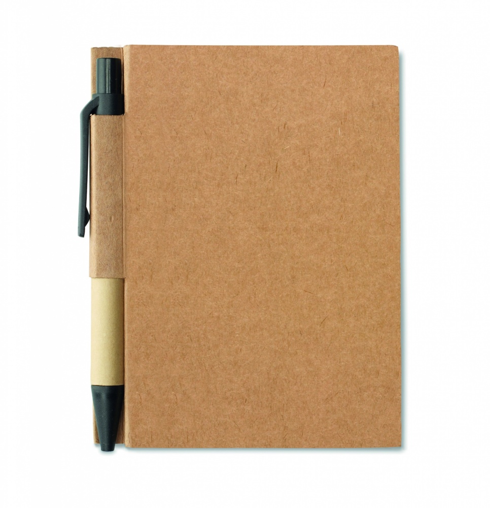 Logotrade corporate gifts photo of: Recycled notebook with pen