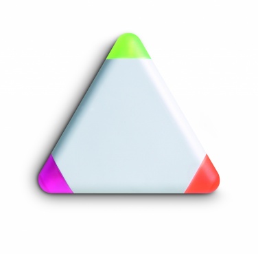 Logo trade corporate gift photo of: Triangular highlighter