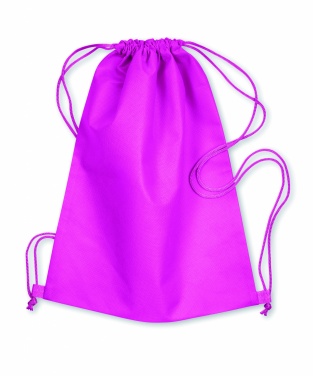 Logo trade promotional items picture of: 80gr/m² nonwoven drawstring