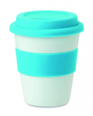 Logo trade promotional gift photo of: PP tumbler with silicone lid