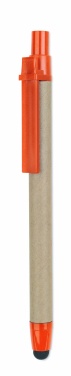 Logotrade promotional merchandise image of: Recycled carton stylus pen