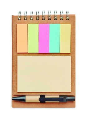 Logotrade promotional gifts photo of: Notepad with pen and memo pad