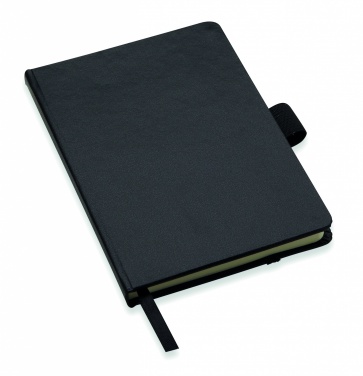 Logo trade promotional merchandise picture of: A6 notebook with pen 72 lined