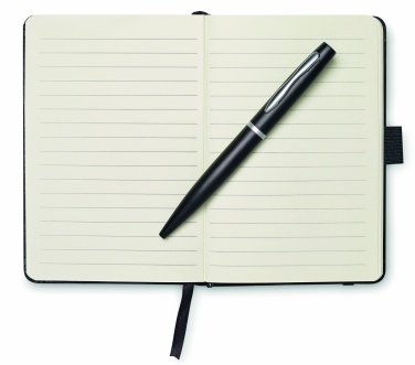 Logotrade corporate gift picture of: A6 notebook with pen 72 lined