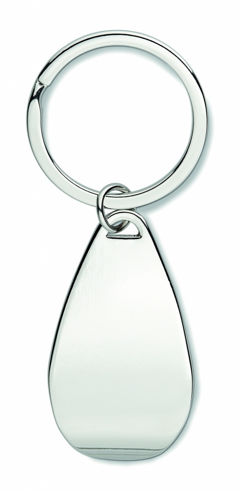 Logo trade promotional merchandise picture of: Bottle opener key ring