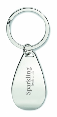 Logotrade advertising product image of: Bottle opener key ring Tornio