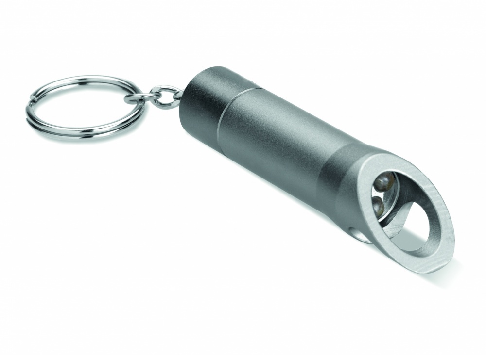 Logotrade promotional item picture of: Metal torch key ring