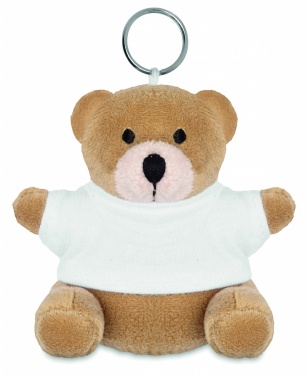 Logotrade promotional item image of: Teddy bear key ring