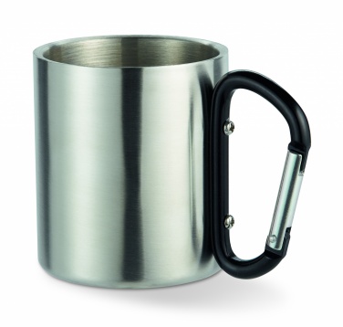 Logotrade promotional giveaways photo of: Metal mug & carabiner handle