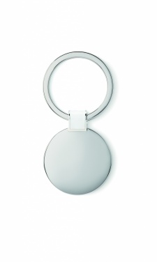 Logo trade business gift photo of: Round shaped key ring Daugavpils