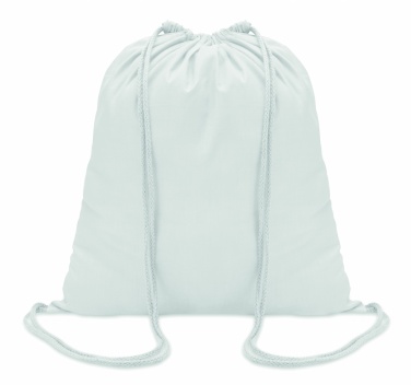 Logo trade promotional merchandise picture of: 100gr/m² cotton drawstring bag