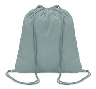 Logo trade promotional merchandise picture of: 100gr/m² cotton drawstring bag