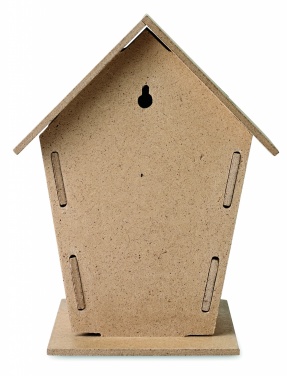 Logo trade corporate gifts image of: Wooden bird house