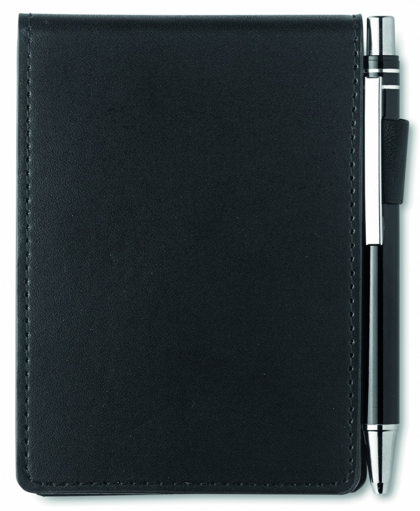 Logotrade corporate gifts photo of: A7 notepad in PU pouch w/pen