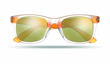 Logo trade corporate gifts image of: Sunglasses with mirrored lense PARNU