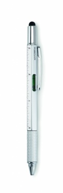 Logotrade promotional merchandise picture of: Spirit level pen with ruler