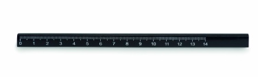 Logotrade business gift image of: Carpenters pencil with ruler