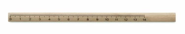 Logo trade advertising products picture of: Carpenters pencil with ruler