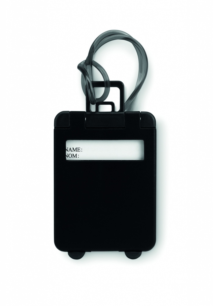 Logo trade promotional gifts picture of: Luggage tags plastic