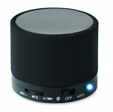 Logotrade promotional giveaway picture of: Round wireless speaker