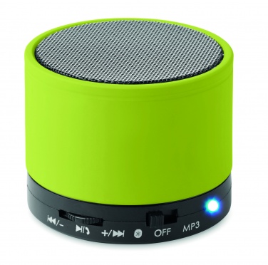 Logotrade promotional merchandise image of: Round wireless speaker