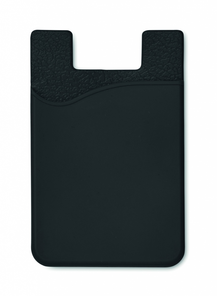 Logo trade promotional items picture of: Silicone cardholder