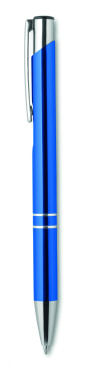 Logo trade promotional products picture of: Push button aluminium pen BERN